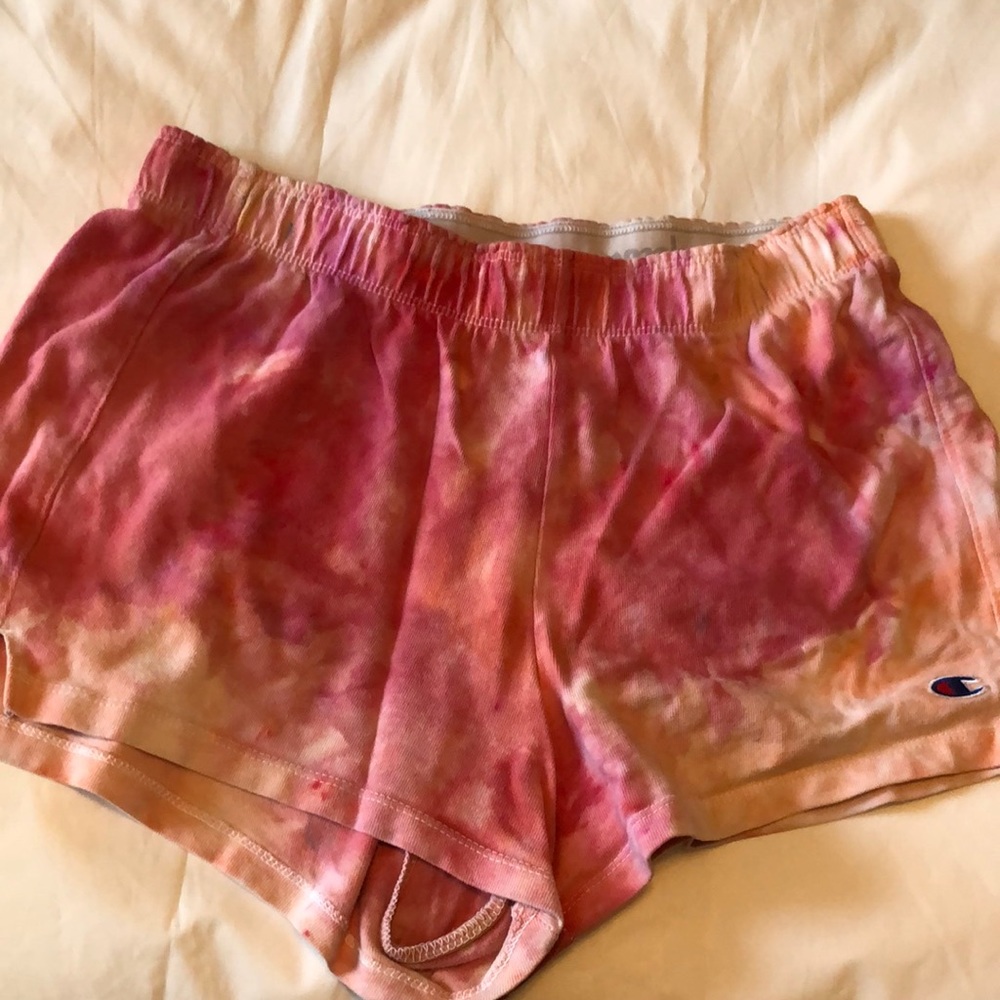 Custom Tye Dye Champion shorts
